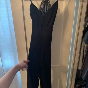 Black jumpsuit